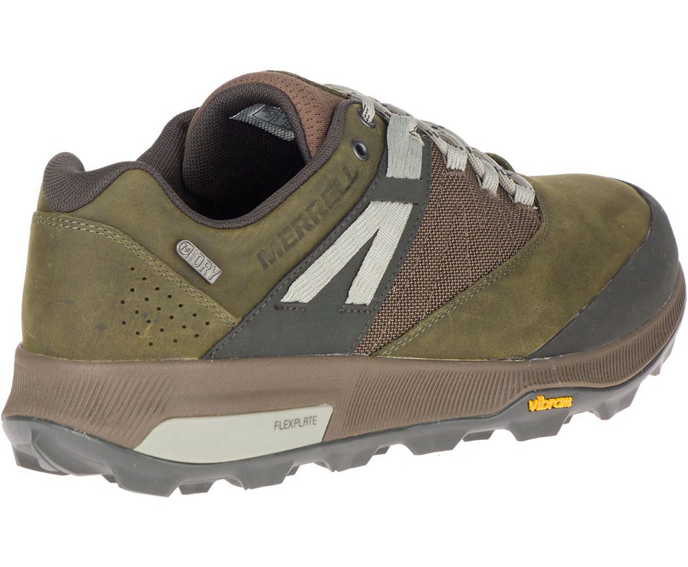 Merrell Vandresko Herre - Zion Waterproof - Olivengrøn - YOW095137